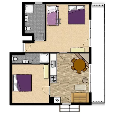 Apartmán Schoenpflug *